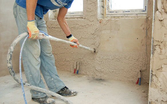 механизированная штукатурка стен штукатурка стен